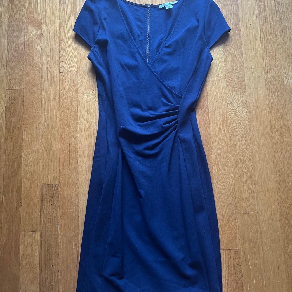 Kenneth Cole New York Deep Blue Midi Dress
